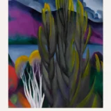 White Birch Print, Georgia O'Keeffe Lake George Wall Art Print