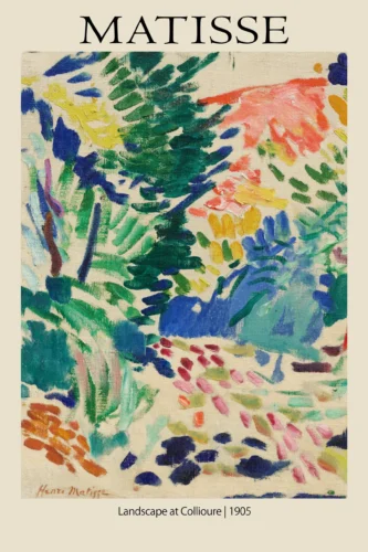 Matisse Landscape at Collioure 1905 Fauvism Art Print