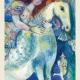 Marc Chagall Circus Rider Danseuse au Cirque Art Print