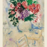 Marc Chagall Les fleurs du Mourillon 1926 Modernist Art Print
