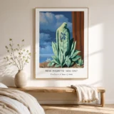 Magritte Leaf Bird Print, Taste of Tears Surreal Wall Art Print