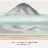 Misti A Memory Print, Georgia O'Keeffe Volcano Landscape