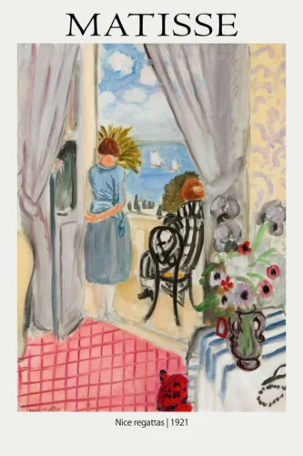 Henri Matisse Nice Regattas 1921 French Riviera Art Print