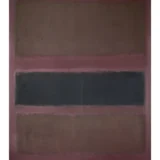 Rothko No. 18, Brown and Black on Plum 1958 Abstract Art Print