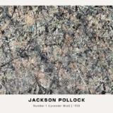 Lavender Mist Number 1 by Jackson Pollock Abstract Art Print