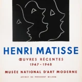 Matisse Musée National d'Art Moderne 1949 Exhibition Art Print