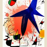 Joan Miro Blue Star 1927 Abstract Surrealist Art Print Decor