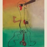 Joan Miro Personnage 1935 Abstract Surrealist Exhibition Art Print