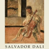 Salvador Dali Portrait of Cellist Pischo Ricard Fine Art Print