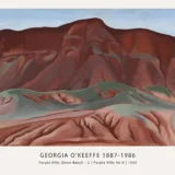 Purple Hills Print, Georgia O'Keeffe Ghost Ranch Wall Art Print