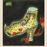 Yayoi Kusama Red Flower and a Shoe 1979, Tokyo Exhibition Print