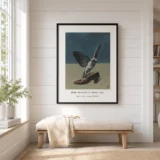 René Magritte Bird Print, God Is Not a Saint Wall Art Print