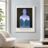René Magritte Friend of Order Print, Moonlit Silhouette Art
