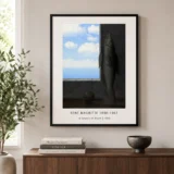 René Magritte In Search of Truth Print, Surreal Fish Art