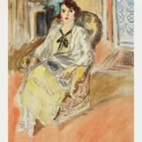 Matisse Seated Girl in Yellow Dress 1922 Exhibition Art Print