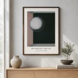Secret Life IV Print, Magritte Floating Sphere Wall Art Print