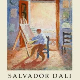 Salvador Dali Self-portrait in the Studio (1919) Art Print