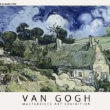 Van Gogh Thatched Cottages at Cordeville Art Print