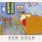 The Bedroom by Vincent Van Gogh, Arles Masterpiece Art Print
