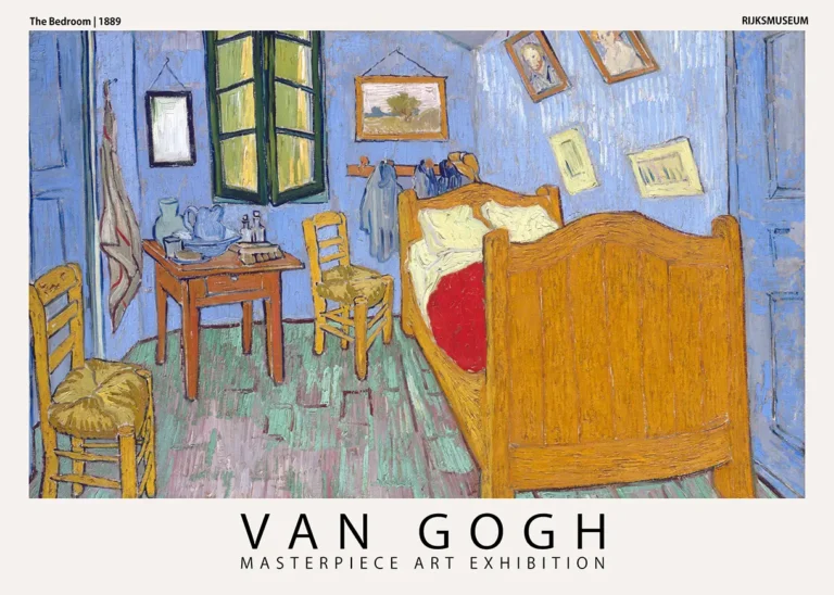 Bedroom Vincent van Gogh — vincent van Gogh's 1889 painting of his bedroom in Arles featuring a