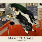 Marc Chagall The Birthday 1915 Surrealist Fine Art Print