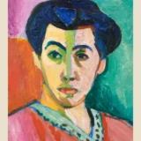 Matisse The Green Stripe 1905 Portrait Expressionist Art Print