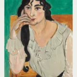 Henri Matisse The Italian Lorette 1917 Portrait Art Print