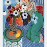 Matisse The Odalisque Blue Harmony 1937 Fauvist Art Print