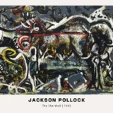 Jackson Pollock The She-Wolf 1943 Abstract Expressionist Art Print