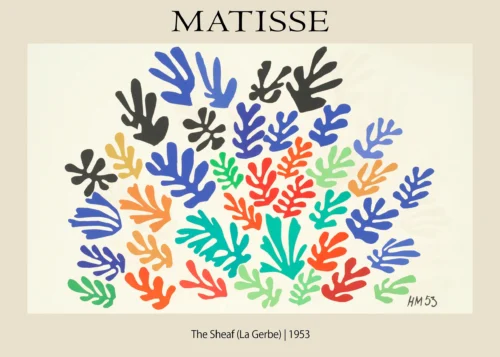 Henri Matisse The Sheaf (La Gerbe) 1953 Abstract Art Print
