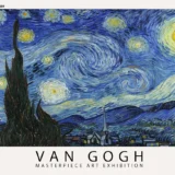 Van Gogh The Starry Night Masterpiece Art Exhibition Print