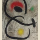 Joan Miro Untitled 1962 Abstract Surrealist Exhibition Art Print