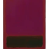 Mark Rothko Untitled 1967 Maroon and Black Abstract Art Print