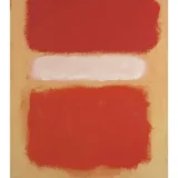 Mark Rothko Untitled 1968, Red and White Abstract Art Print