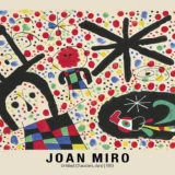 Joan Miro Untitled Characters Stars 1953 Surrealist Art Print