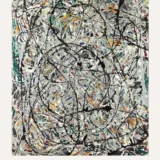 Jackson Pollock Watery Paths (1947) Abstract Expressionist Art Print