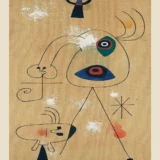 Joan Miro Women and Birds in the Night 1946 Modern Art Print