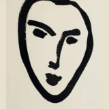 Matisse Young Student Mask I Art Print, Modern Minimalist Poster