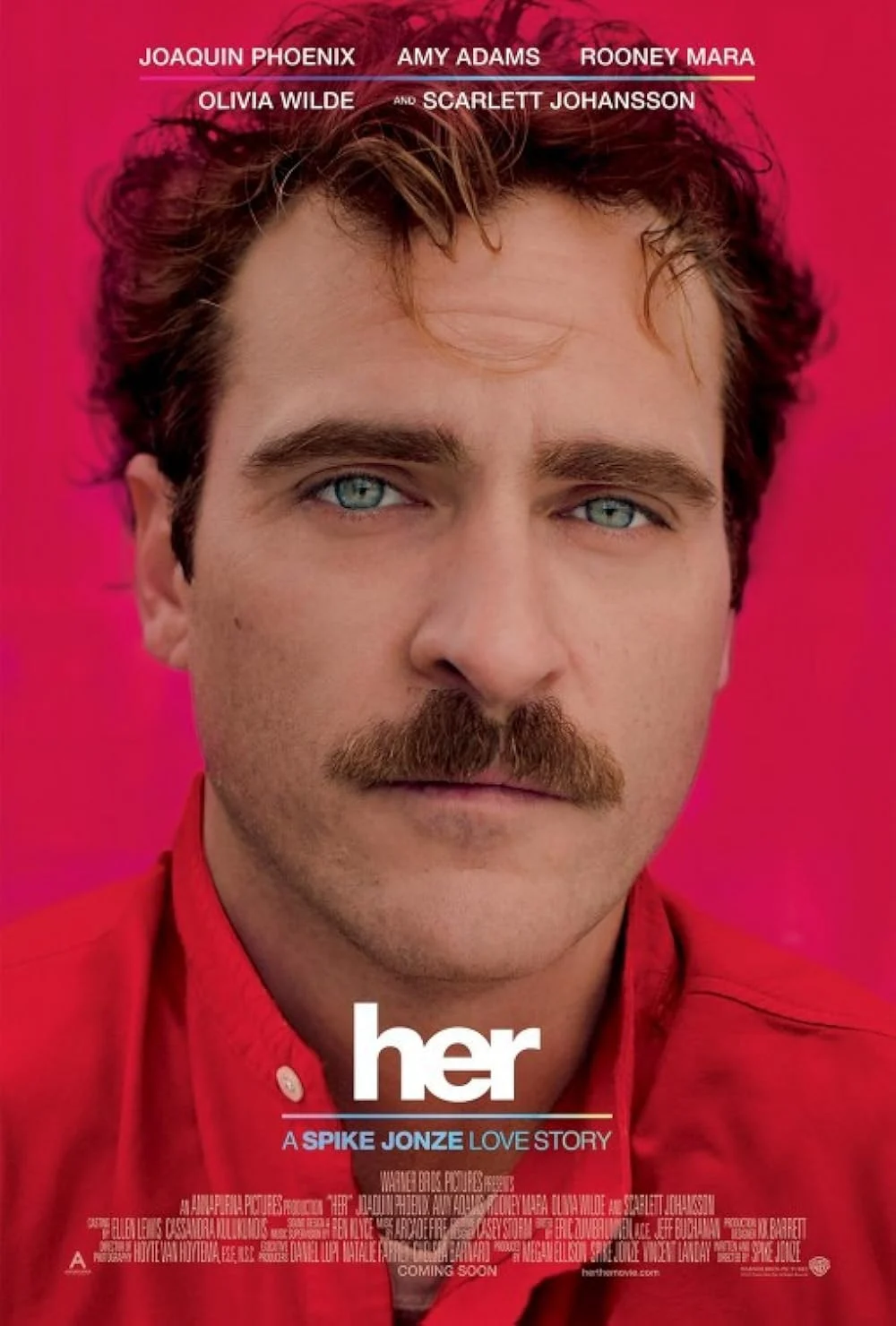 50 Best Movie Posters Of All Time Her (2013) Best Movie Poster Print