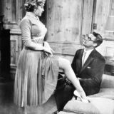 Cary Grant and Marilyn Monroe Monkey Business Film Poster