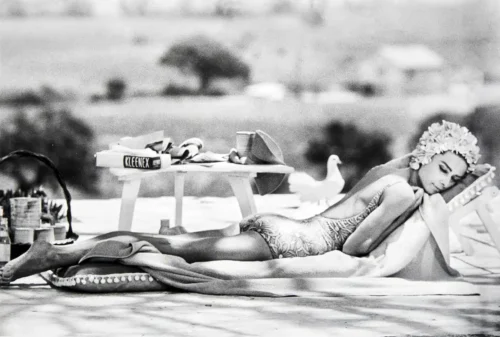 Audrey Hepburn Two for the Road South of France Photography Print