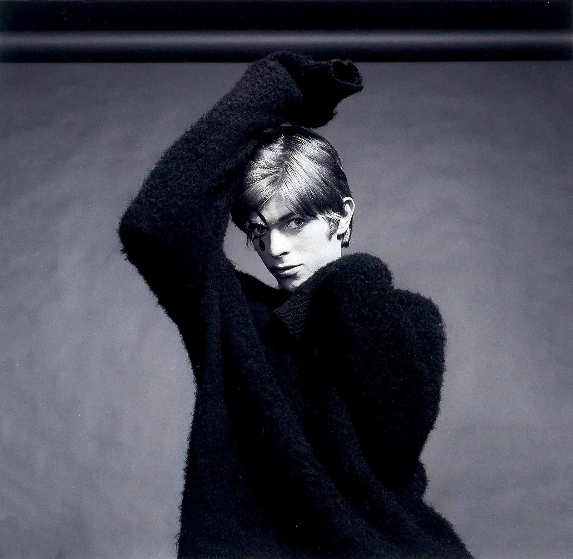 David Bowie Aladdin — dramatic black and white photography print of David Bowie in a stylized