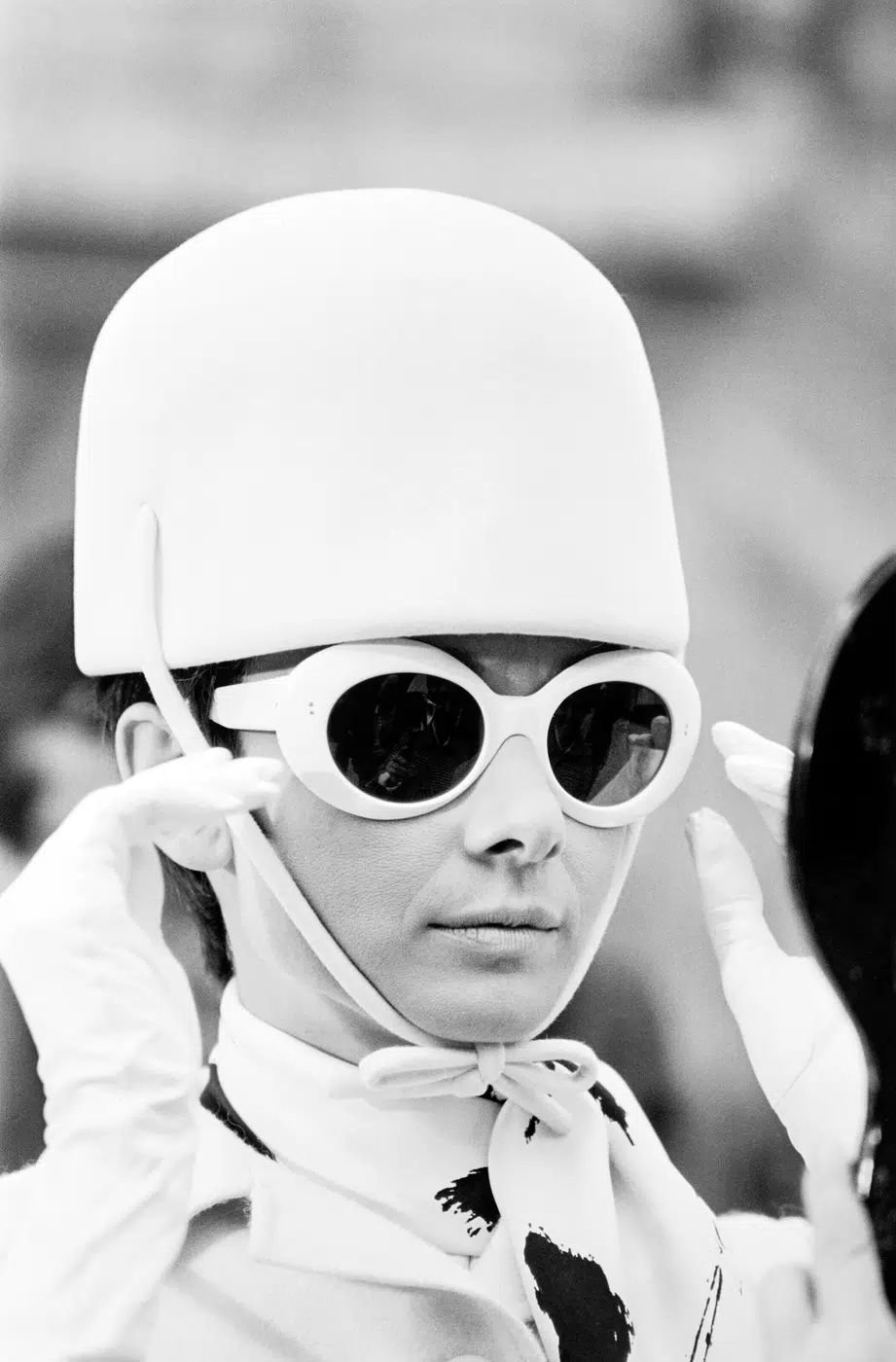 Audrey Hepburn 1966 print showing 1966 with archival tone