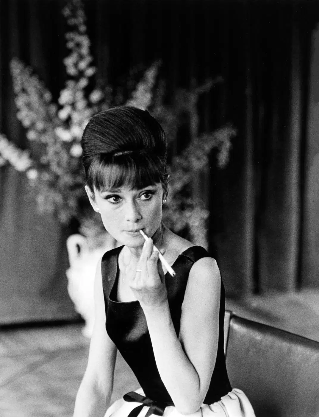 Audrey Hepburn Archival Digital print showing archival digital print with archival tone
