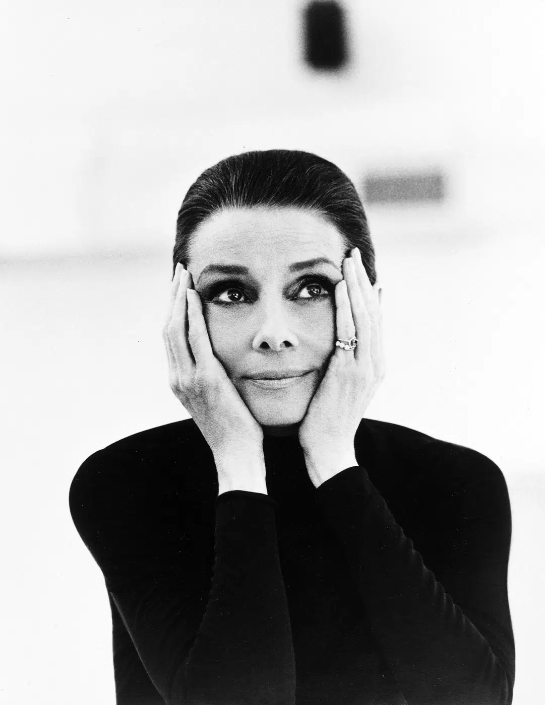 Audrey Hepburn Vanity Fair May 1991 matte poster showing vanity fair, may 1991 with archival tone