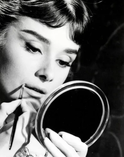 Audrey Hepburn Rome 1955 War and Peace Set Photography Print