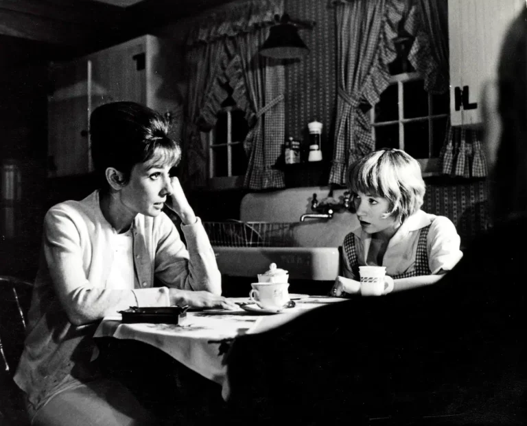 Audrey Hepburn Childrens Hour Set Photo print showing on the set of the 1961 united artists production the children's hour,
