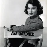 Ava Gardner in Personal Director's Chair Photography Print