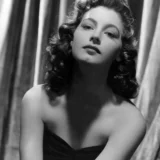 Ava Gardner Black and White Portrait, Classic Hollywood Photography Print