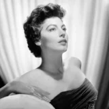Ava Gardner by Virgil Apger MGM 1952 Black and White Photo Print